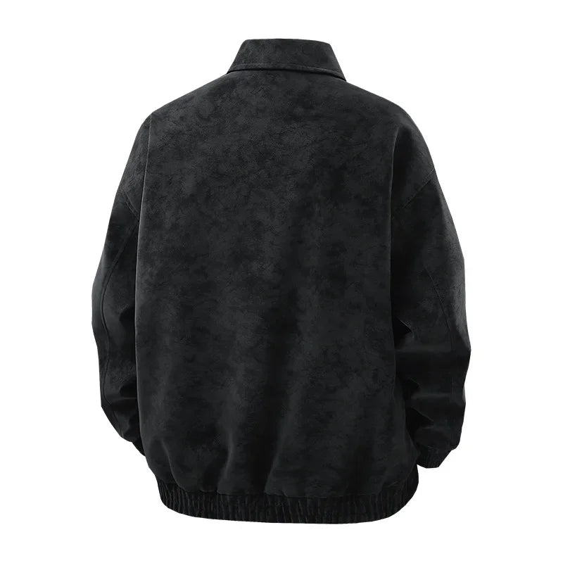 Jaqueta Leather Premium Masculina Minimal Streetwear
