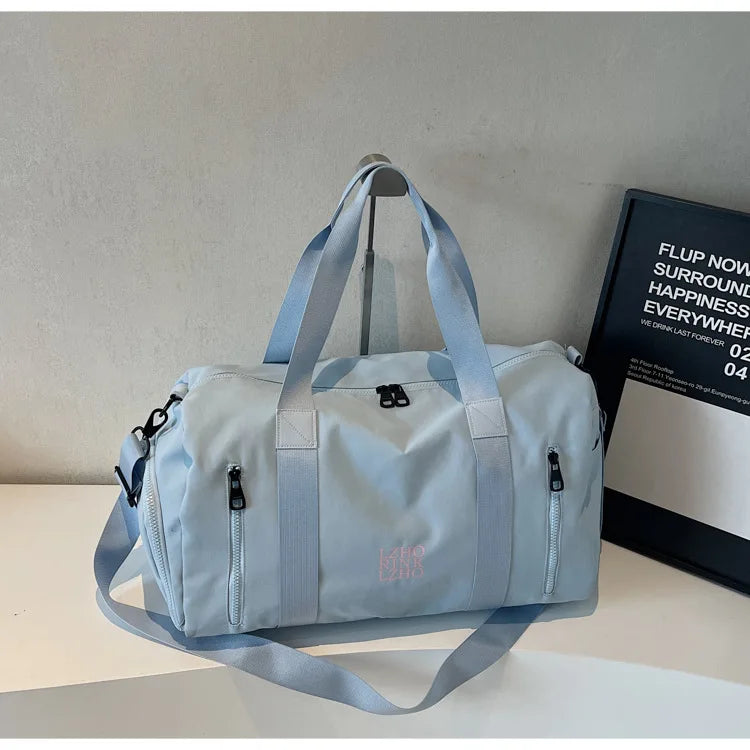 Bolsa de Viagem Grande Capacidade Impermeável Academia Weekend Bag