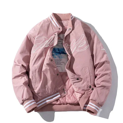 Jaqueta Varsity Premium Unissex Japanese Streetwear