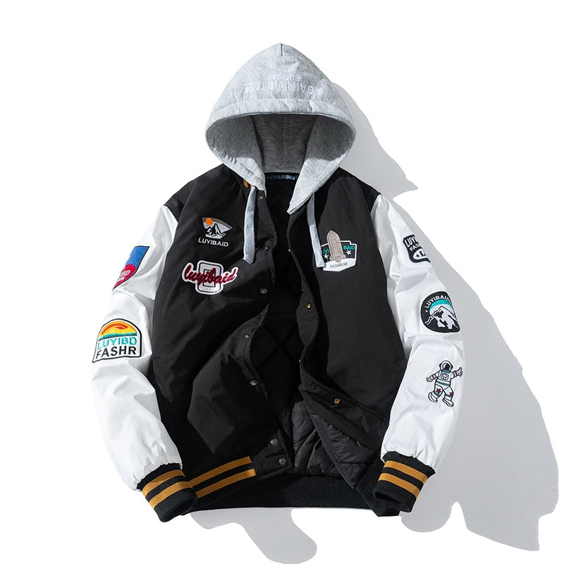 Jaqueta Varsity Premium Unissex College Streetwear