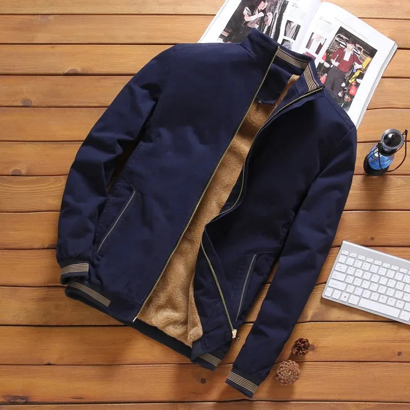 Jaqueta Aviator Premium Masculina Casual Streetwear