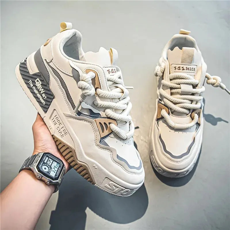 Tênis Casual Masculino Streetwear Premium Confortável Lifestyle