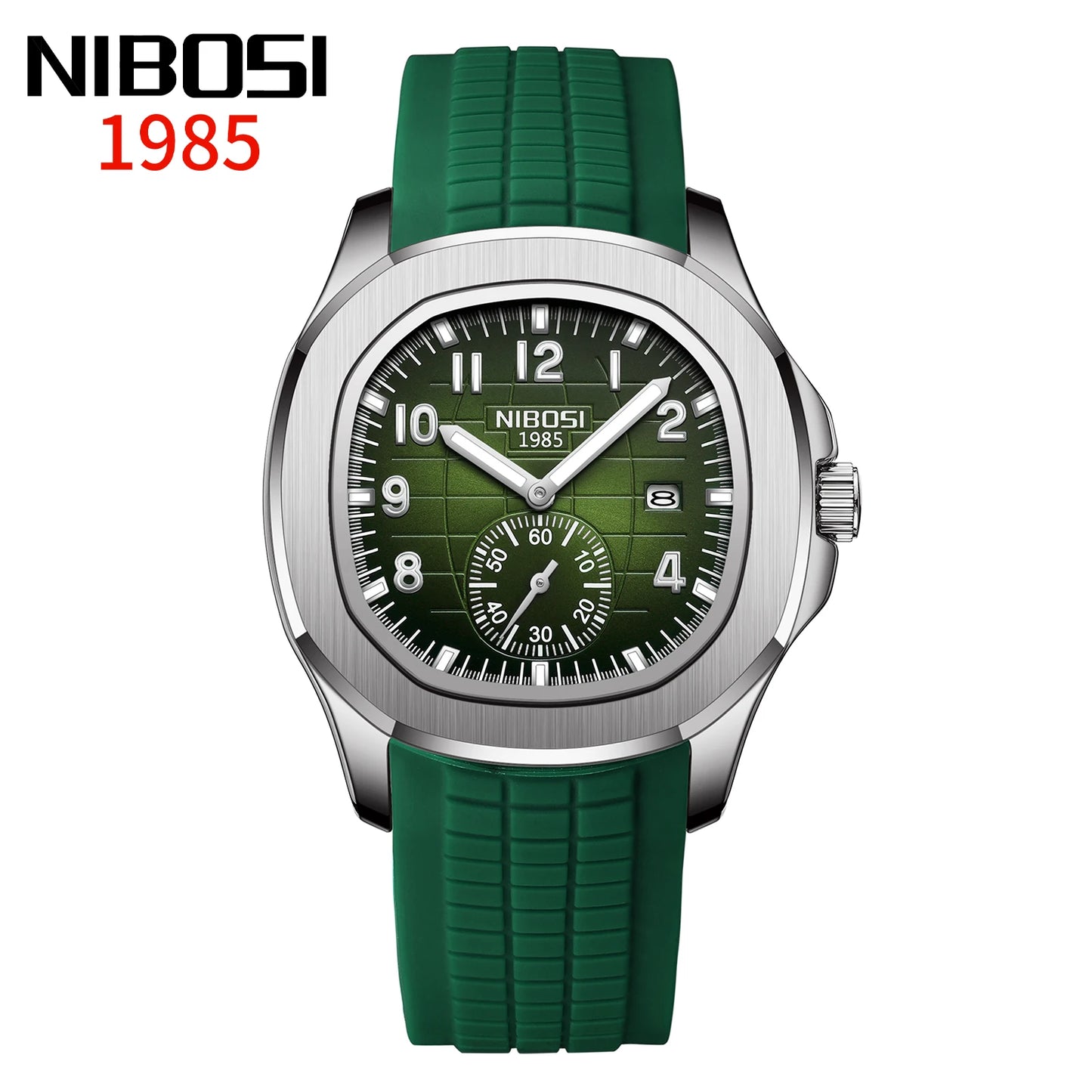 Relógio Masculino NIBOSI Premium Luxury 30ATM em Aço Inoxidável