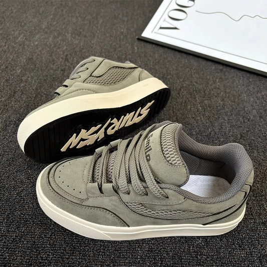 Tênis Masculino Retro Khaki Premium
