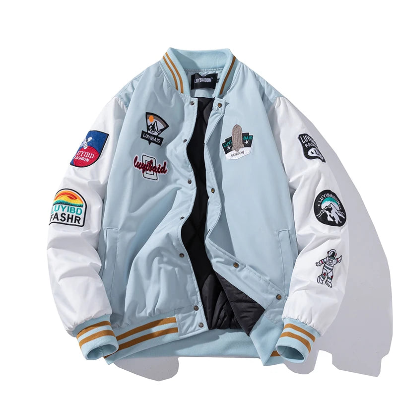 Jaqueta Varsity Premium Unissex College Streetwear