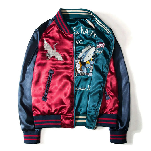 Jaqueta Sukajan Premium Unissex Japanese Streetwear
