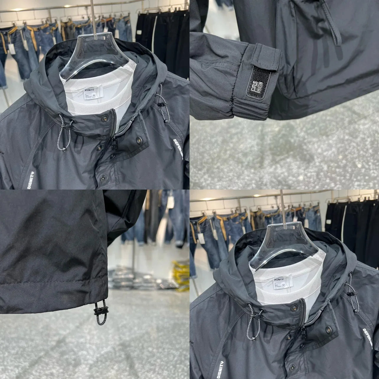 Jaqueta Coreana Premium Masculina Utility Streetwear