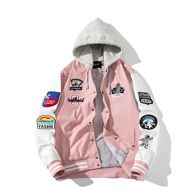 Jaqueta Varsity Premium Unissex College Streetwear