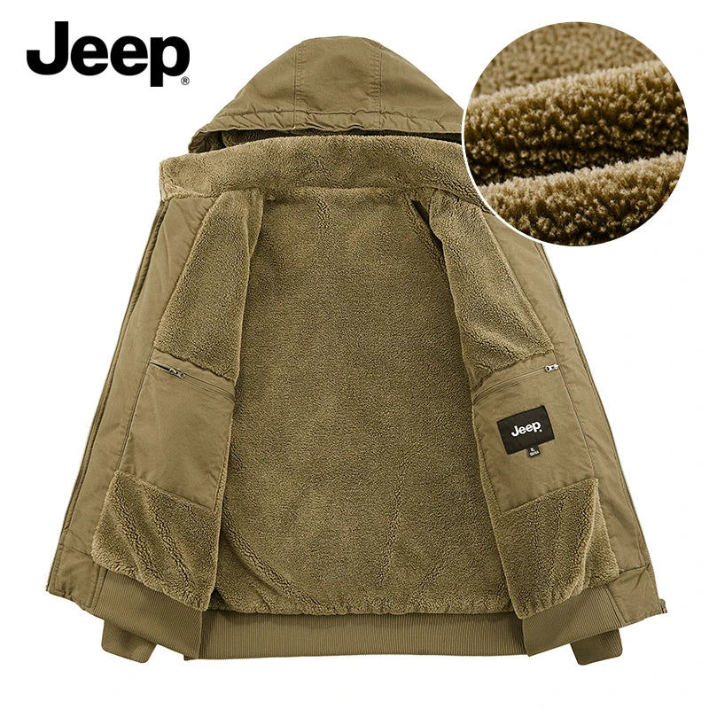 Jaqueta Masculina Outdoor Premium com Capuz