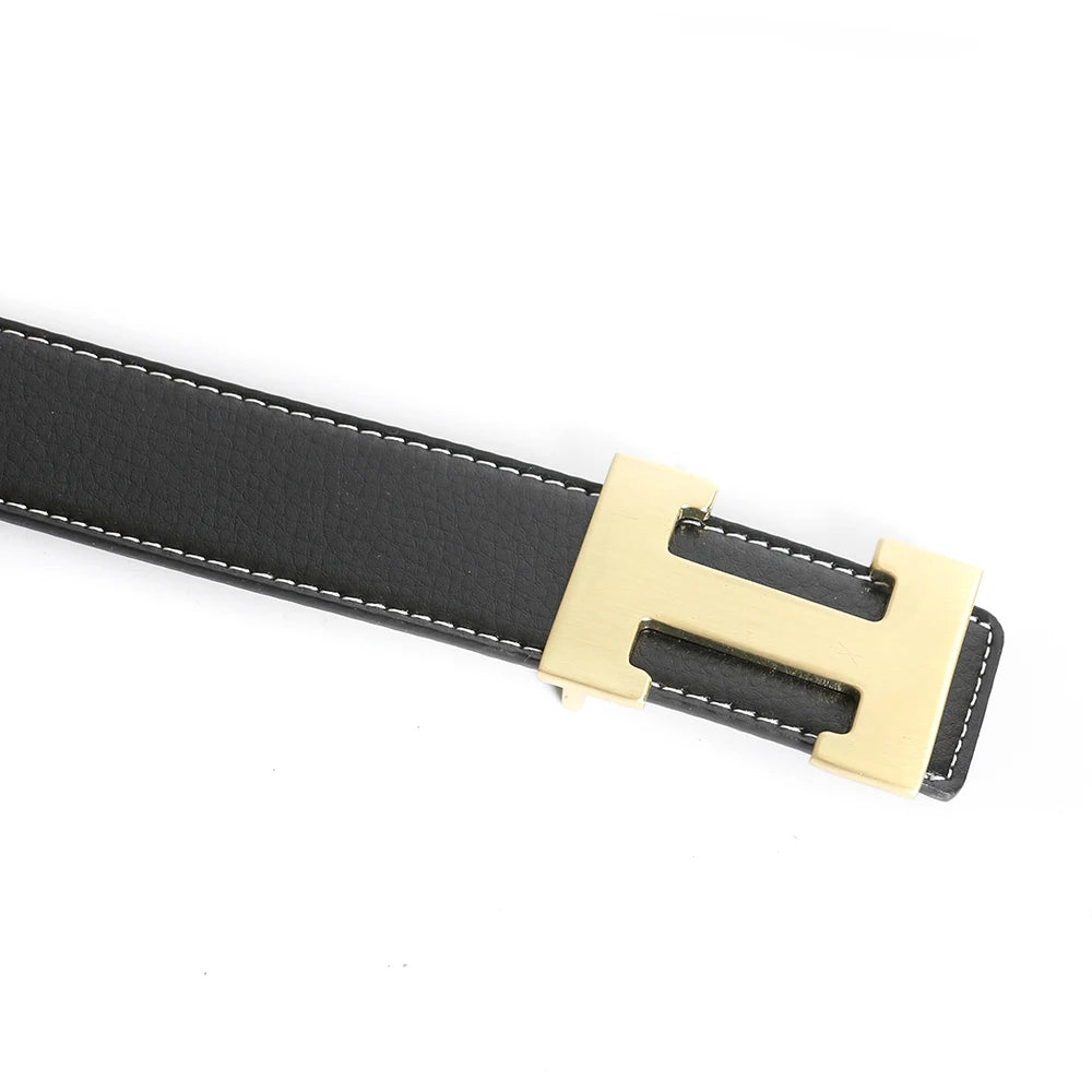 Cinto Masculino Luxury Premium Business Casual H Belt