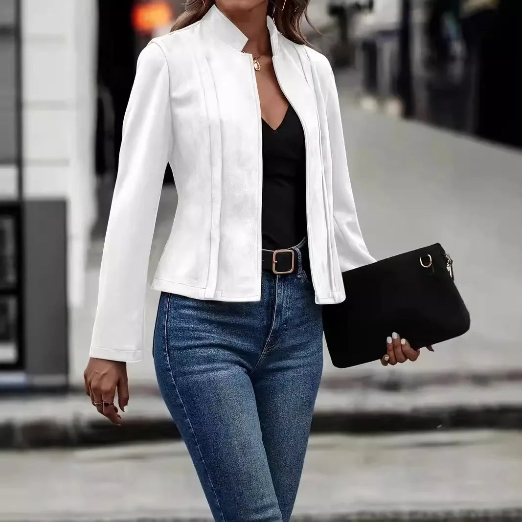 Jaqueta Feminina Elegante Minimalista Premium