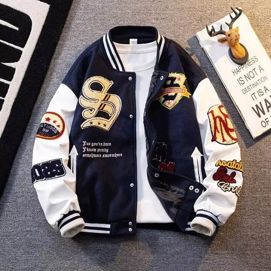 Jaqueta Varsity Premium Masculina Streetwear Inverno
