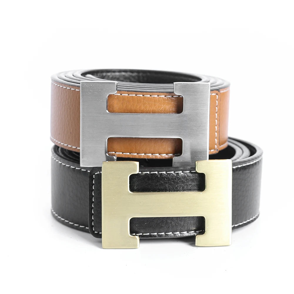 Cinto Masculino Luxury Premium Business Casual H Belt