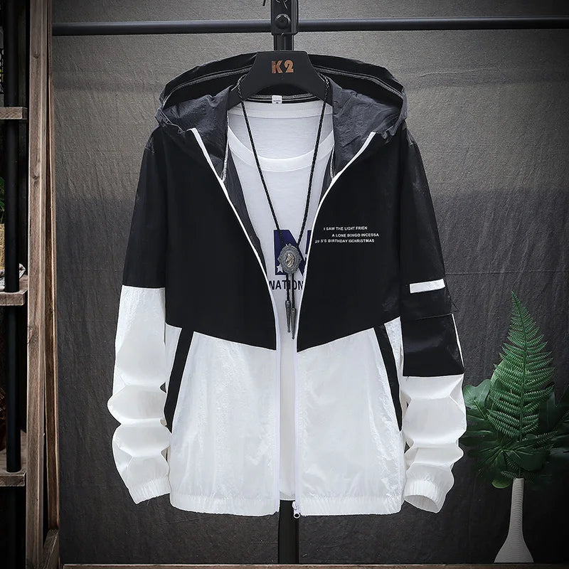 Jaqueta UV Premium Masculina Casual Streetwear