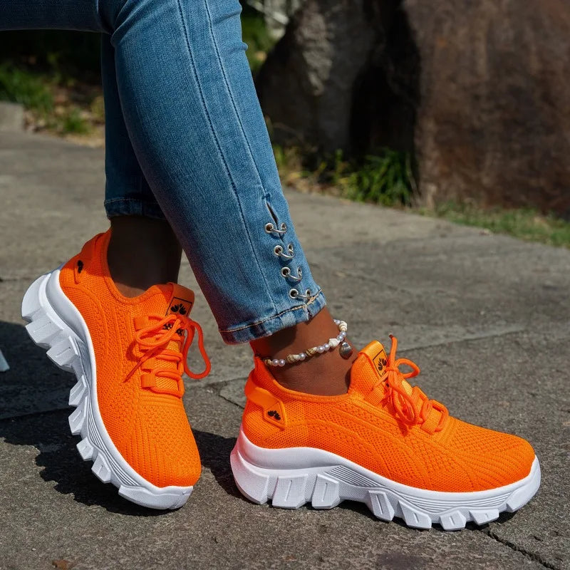 Tênis Feminino Knit Comfort Premium