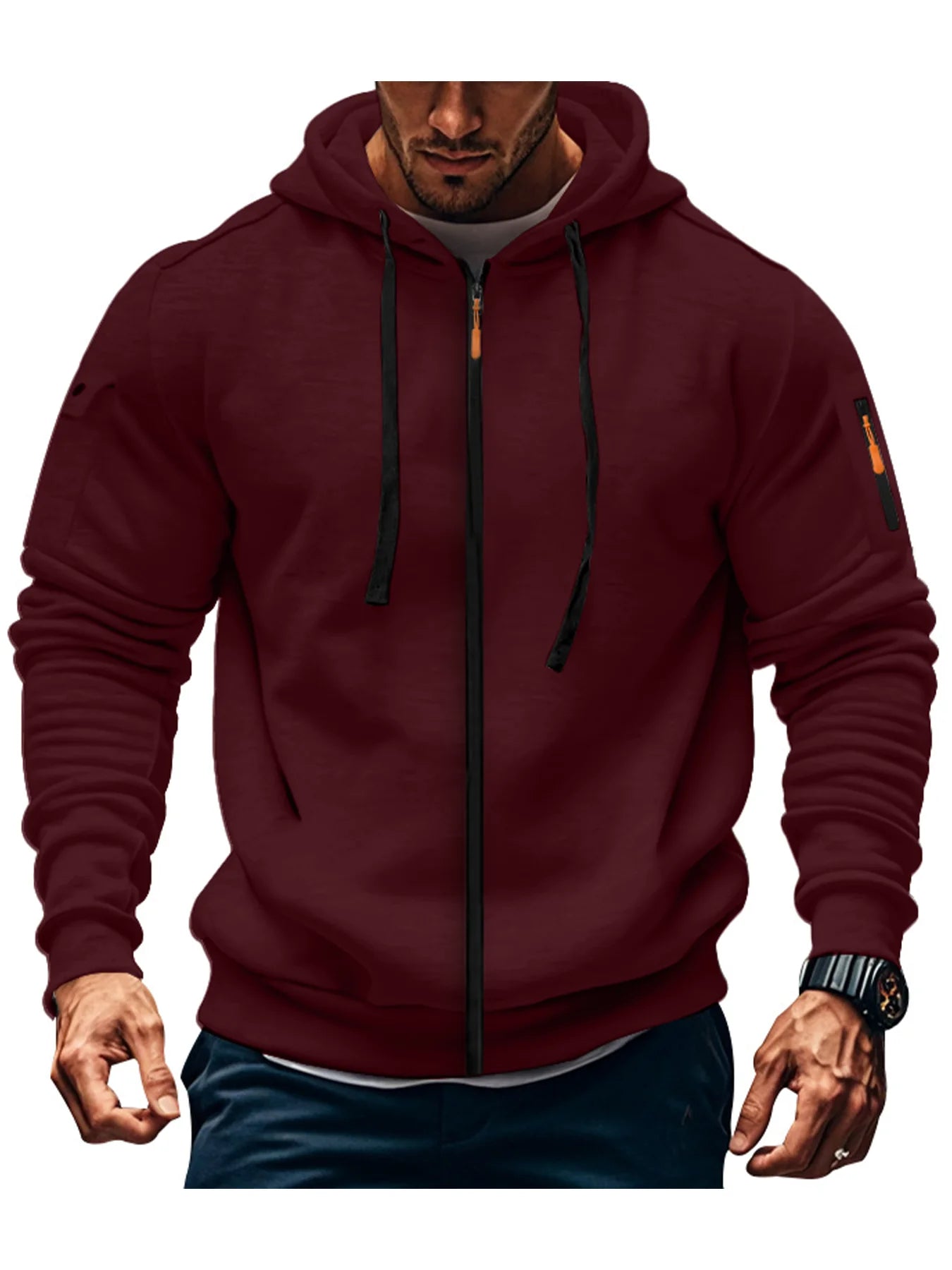 Jaqueta Masculina Hoodie Esportiva Premium