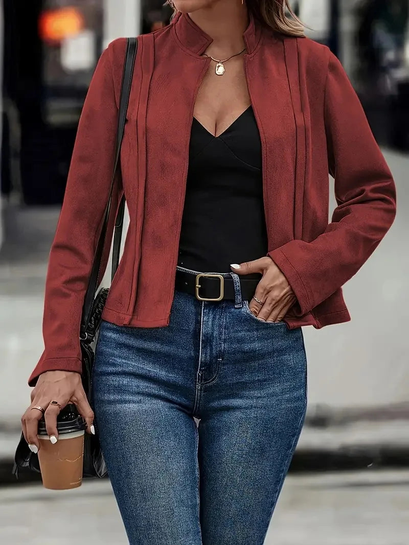 Jaqueta Feminina Elegante Minimalista Premium