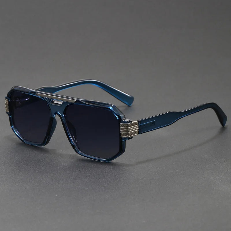 Óculos de Sol Aviador Premium Double Bridge Masculino e Feminino