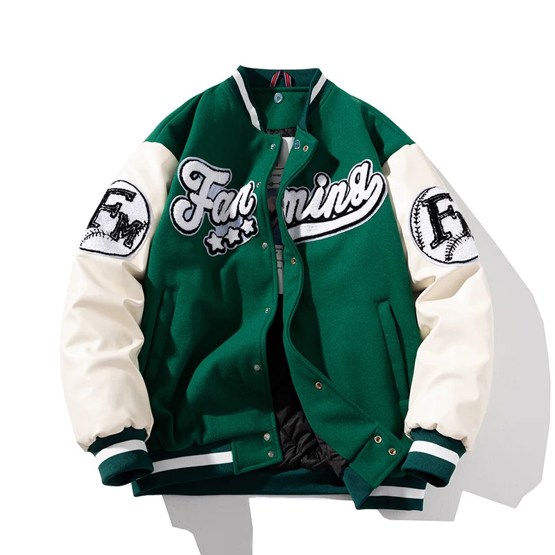 Jaqueta Varsity Legacy Streetwear