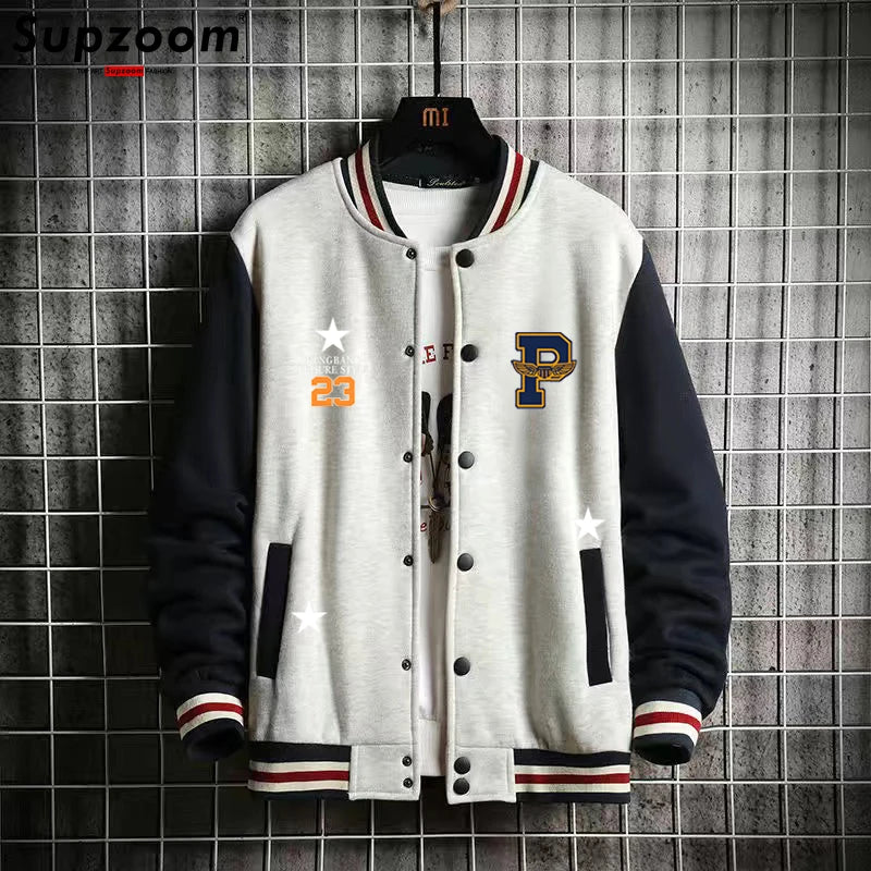 Jaqueta Varsity Premium Masculina Casual Streetwear