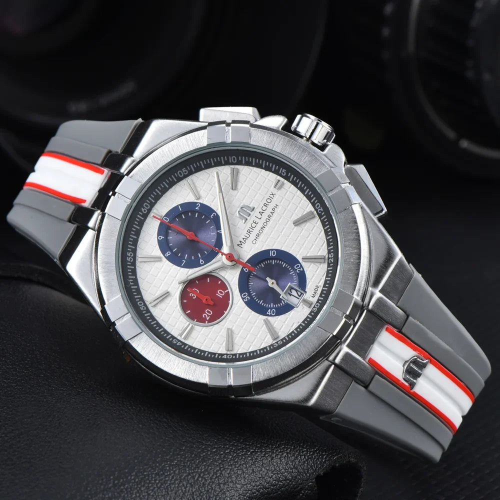 Relógio Masculino Luxury Chronograph Premium Business Sport