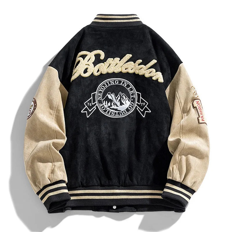 Jaqueta Bomber Premium Bordada Masculina High Street