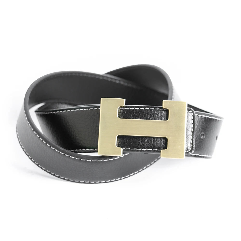 Cinto Masculino Luxury Premium Business Casual H Belt