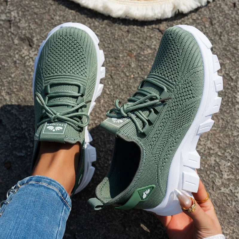 Tênis Feminino Knit Comfort Premium