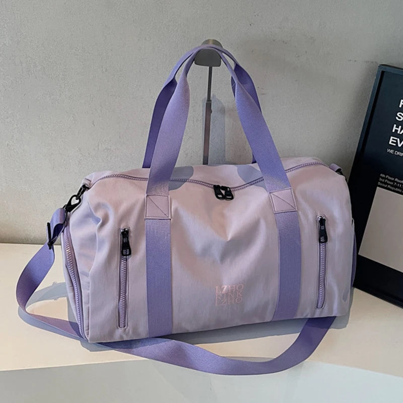 Bolsa de Viagem Grande Capacidade Impermeável Academia Weekend Bag