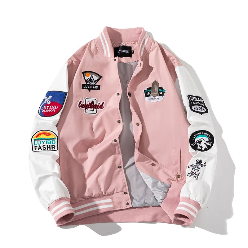 Jaqueta Varsity Premium Unissex College Streetwear