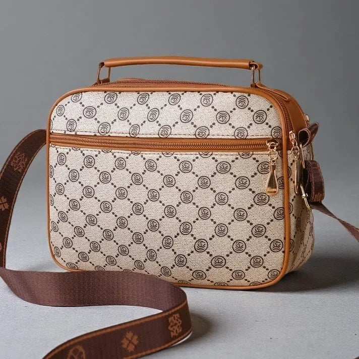 Bolsa Feminina Premium Crossbody Grande Capacidade Casual Elegante