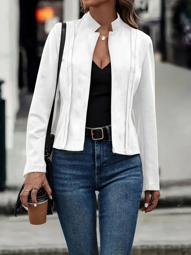 Jaqueta Feminina Elegante Minimalista Premium