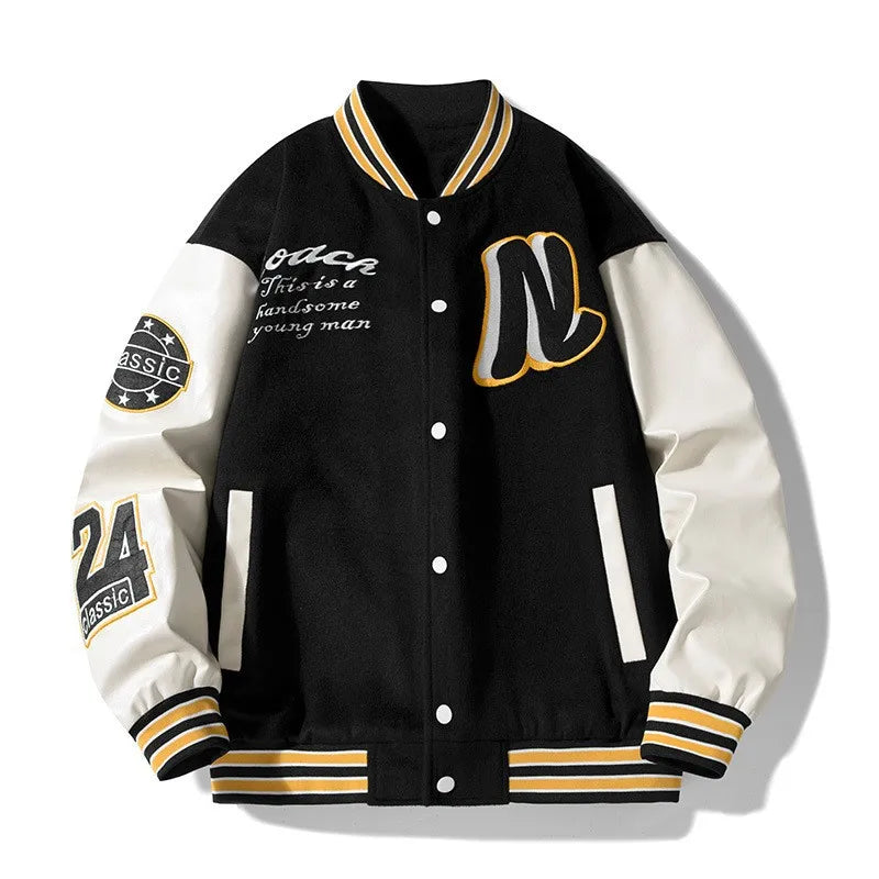 Jaqueta Vintage Premium Masculina Baseball Streetwear