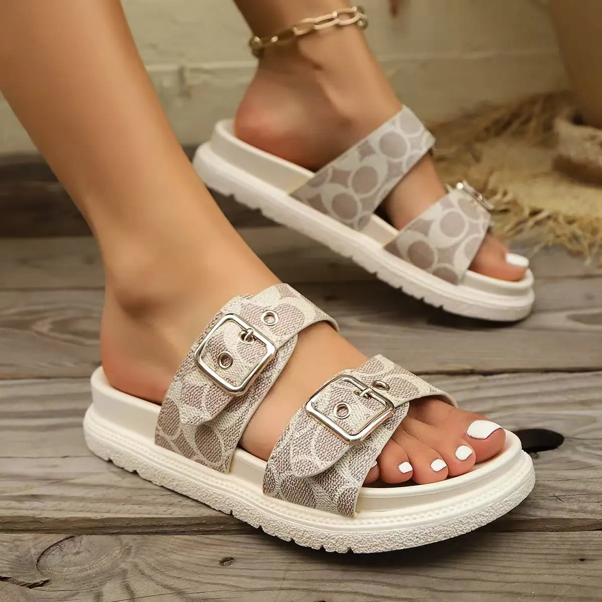 Slide Feminino Platform Fashion Premium