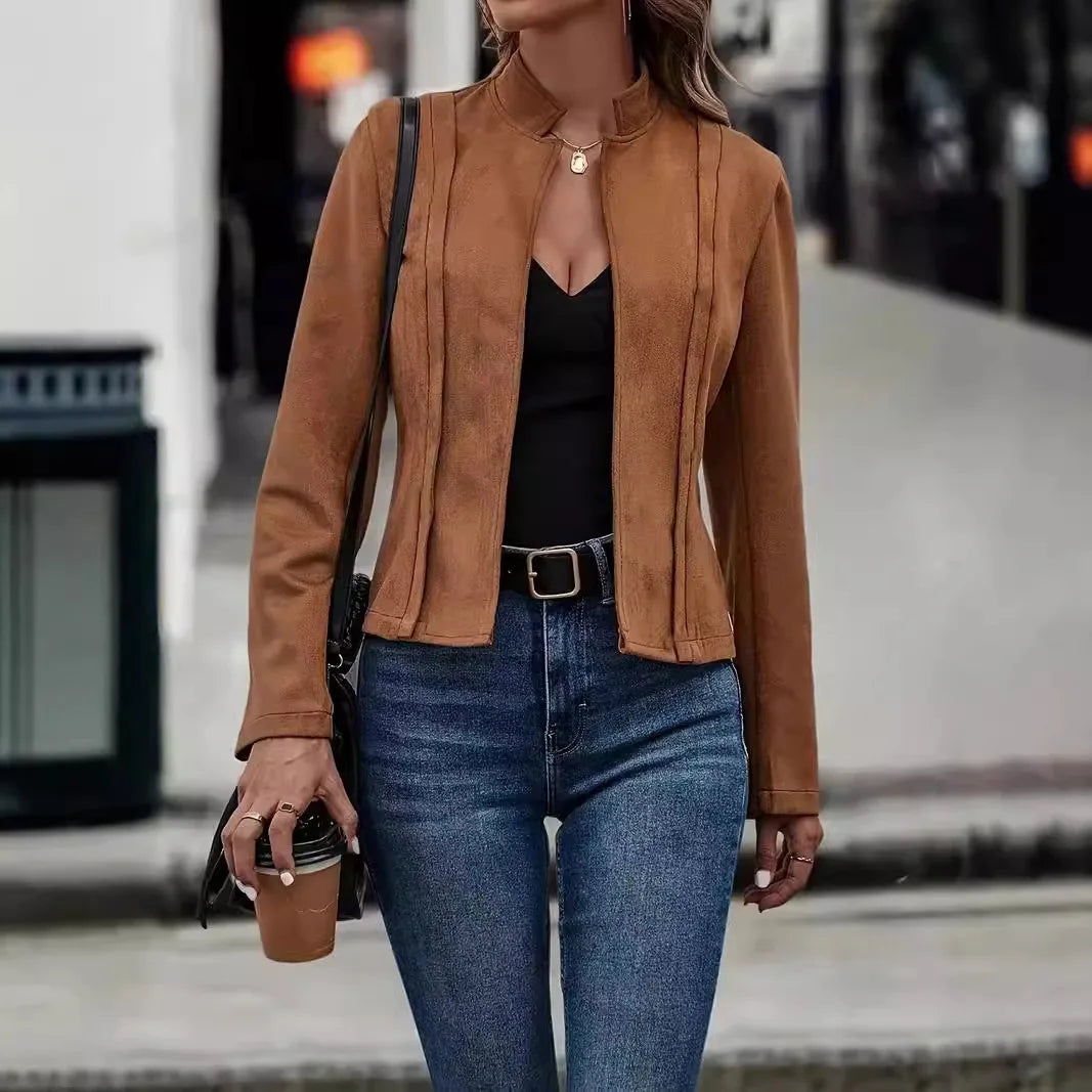 Jaqueta Feminina Elegante Minimalista Premium
