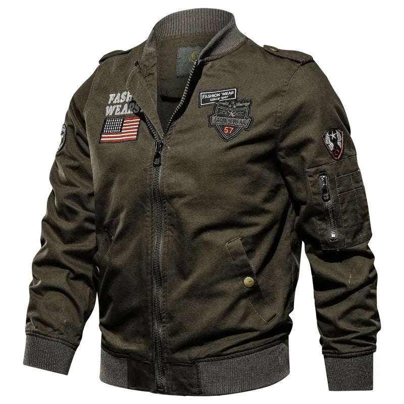 Jaqueta Militar Premium Masculina Casual Streetwear