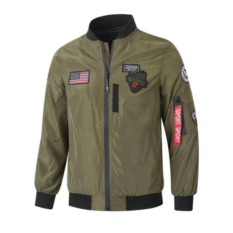Jaqueta Premium Masculina Korean Motorcycle Streetwear