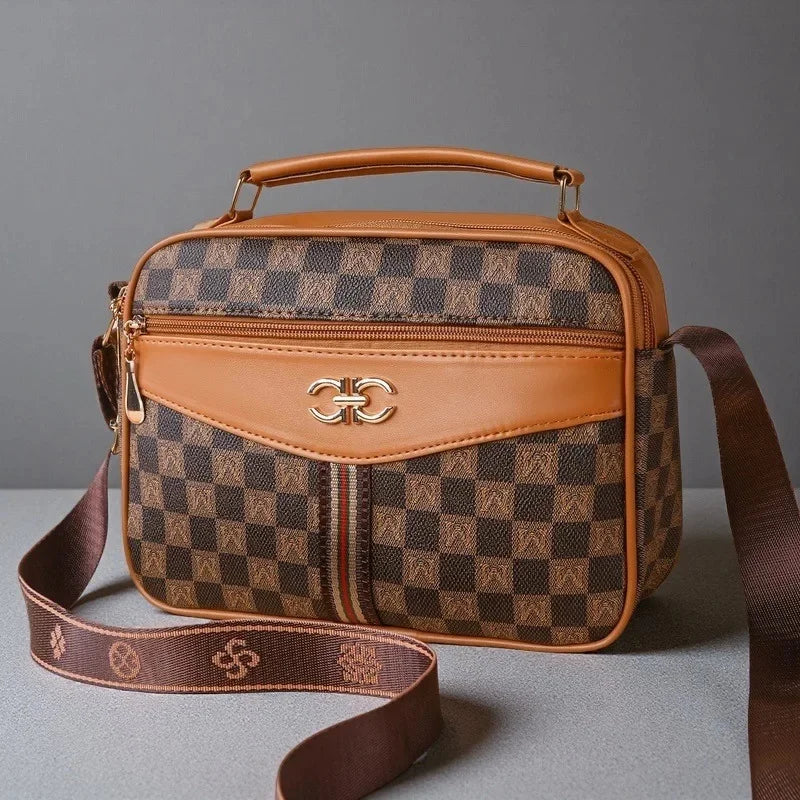 Bolsa Feminina Premium Crossbody Grande Capacidade Casual Elegante