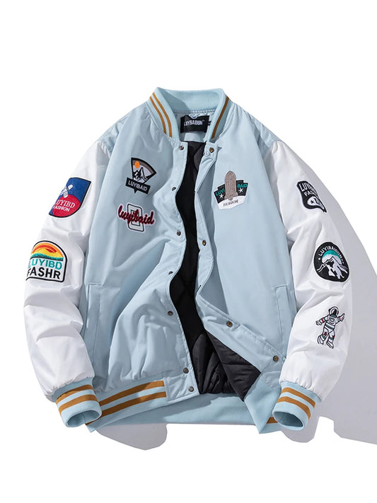 Jaqueta Varsity Premium Unissex College Streetwear