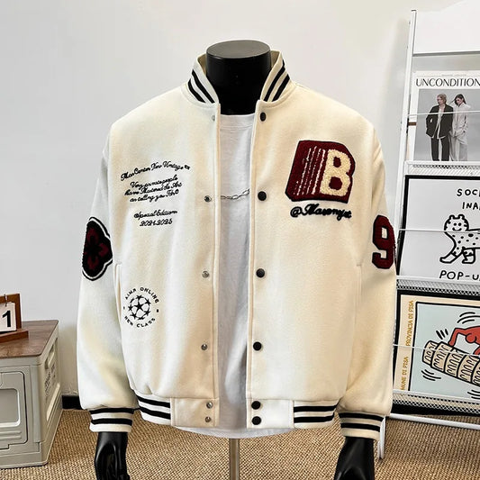 Jaqueta Varsity Premium Masculina Fashion Streetwear