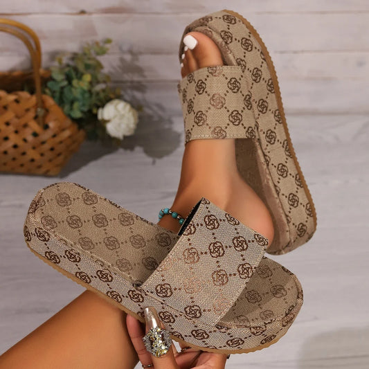 Slide Feminino Platform Summer Premium