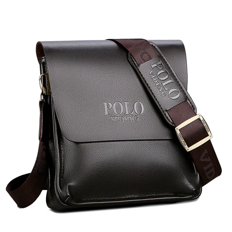 Bolsa Masculina Polo Vertical Crossbody Shoulder Bag Premium