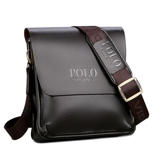 Bolsa Masculina Polo Vertical Crossbody Shoulder Bag Premium