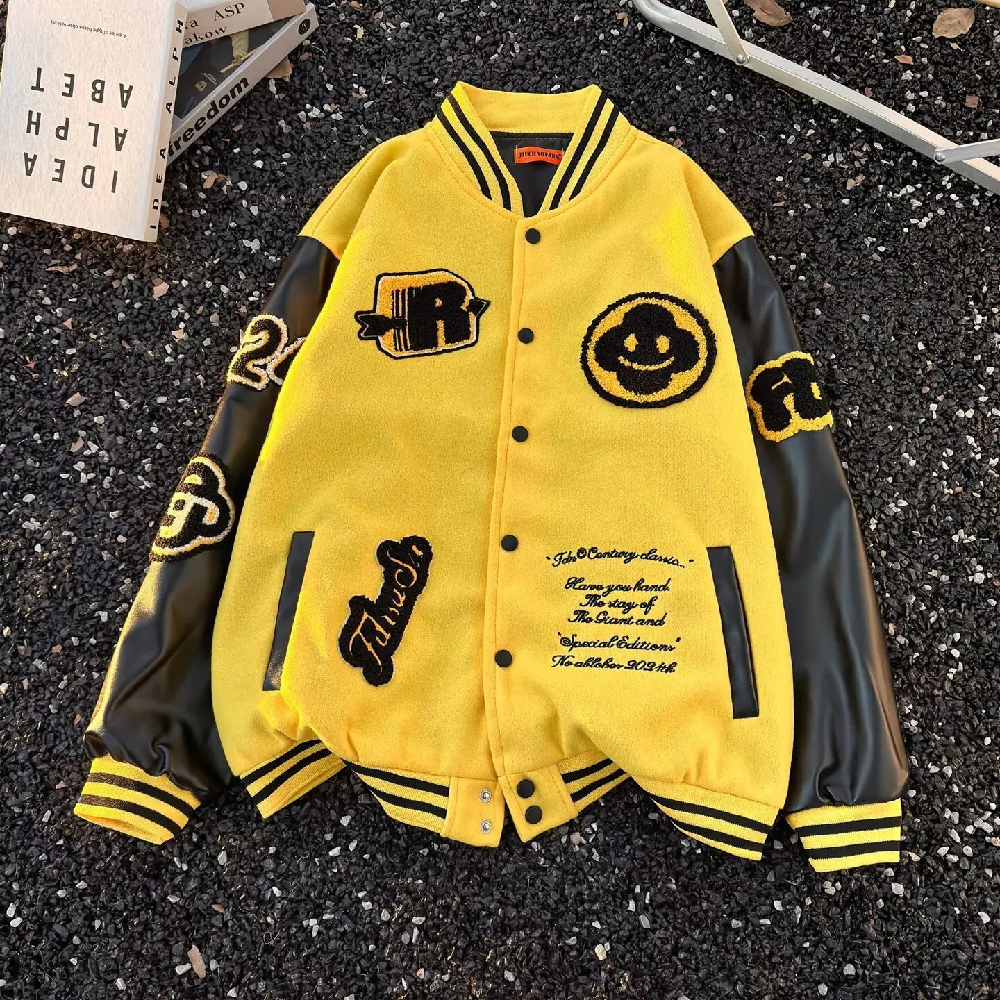 Jaqueta Varsity Premium Unissex High Streetwear