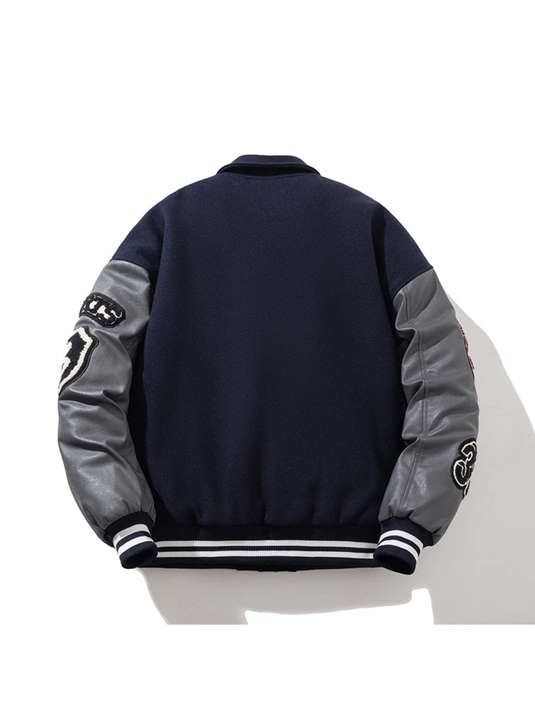 Jaqueta Varsity Premium Masculina Luxury Streetwear