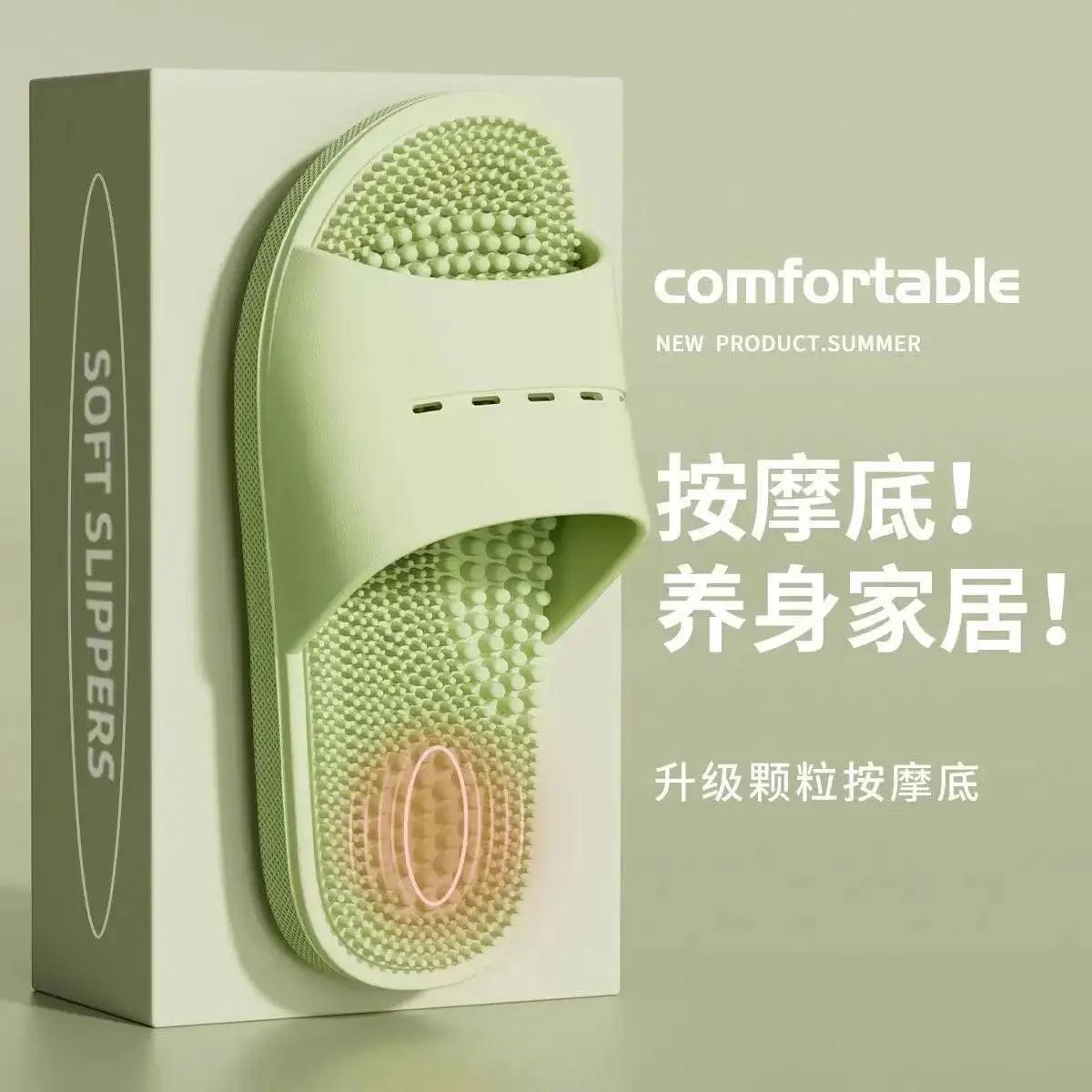 Slide Feminino Massage Comfort Premium