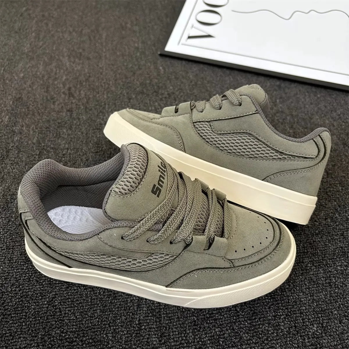 Tênis Masculino Retro Khaki Premium