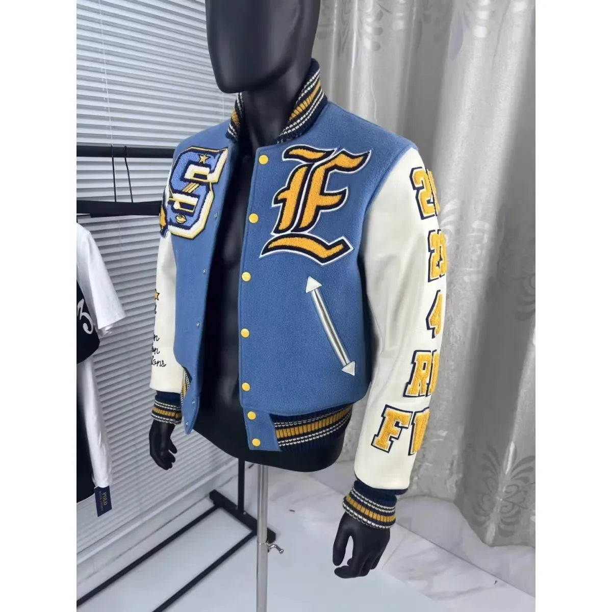 Jaqueta Eagle Premium Masculina Varsity Streetwear