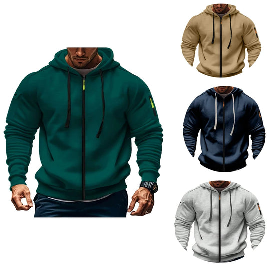 Jaqueta Masculina Hoodie Esportiva Premium