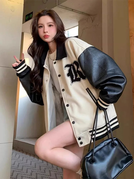 Jaqueta Oversized Feminina Premium Korean Streetwear